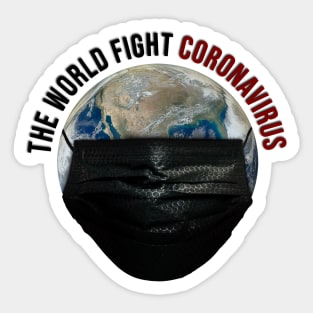 The World Fight Coronavirus Sticker